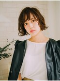 【瀬田◆エクファヘアリゾート】くせ毛風ウェーブボブ