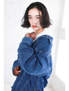ラフィス ヘアー アーク 高槻店(La fith hair arc) 【La fith】切りっぱなしふんわりボブ