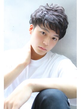 ブラン 天王寺(Blanc) 【Blanc/天王寺】クラウドマッシュ/無造作ショート io 1