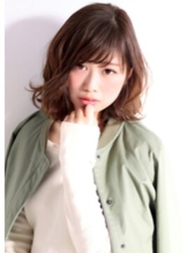 ノイ(neu) ラフ感が魅力の外ハネミディアムボブ 【静岡/静岡駅】