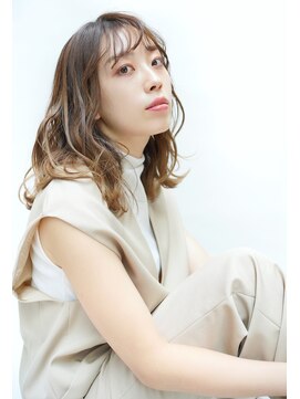 レスピア 銀座中央通り店(Respia) エアリーバングミディアム【銀座】