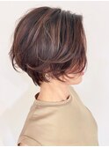 feminine short bob