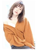【TRIBECA 新柏】大人可愛い外ハネミディアムレイヤー