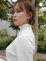 アレンヘアー 池袋店(ALLEN hair) シースルーボブ_平行ライン丸みマッシュボブ