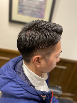 ヒロギンザバーバーショップ 神楽坂店(HIRO GINZA BARBER SHOP) ツーブロックショート