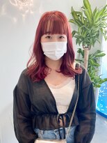 ギグスダブル 栄久屋大通店(gigs double)&nbsp;レッド×オレンジ★MIXカラー