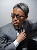大人男子のブリーチカラー
