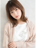 【くびれボブ×ナチュラル可愛い】