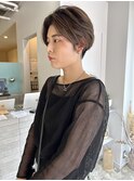 #動きのあるハンサムショート
