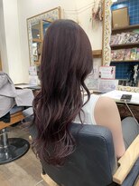 アール 北千住店(ar) ラベンダーピンク グレージュ バイオレット 透明感カラー