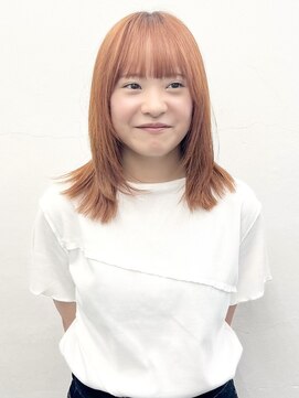 ココ 原宿(KOKO) 黒髪小顔クラゲヘアーオリーブグレーココアベージュ