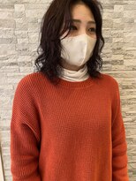 サード(ThairD) パーマ/アースカラー/レイヤーロング/30代40代50代
