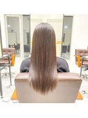 ツヤ髪再現スタイル