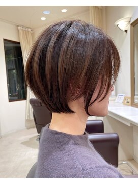 ブロン(BLANC) 30代40代50代ヘアスタイル/ショートボブ