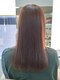 ヘアデザイニング ズーム 飯田橋店(hairdesigning Zoom)の写真/[髪質改善]縮毛矯正で絡まりやすい髪も指通りなめらか♪低ダメージだから定期的に通える【九段下/飯田橋】