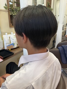 コアフィールフィス(COIFFURE fils) 【見附 今町】爽やかマッシュ 刈り上げ