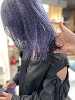 リノショアーズ ショウナン 辻堂店(RinoShores SHONAN) 透明感抜群♪ダブルカラーブリーチハイトーンブルー