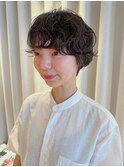 パーマショートパーマくせ毛風パーマ外国人風パーママッシュ