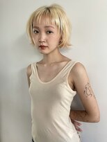 ローブ アオヤマ(LOAVE AOYAMA)&nbsp;ブロンドカラー/ハイトーンカラー/ケアブリーチ/表参道