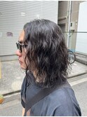 メンズ × パーマ