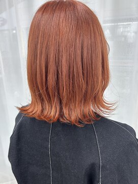 ルノン(LUNON) オレンジベージュカラー/ハイトーン/ケアブリーチ/韓国