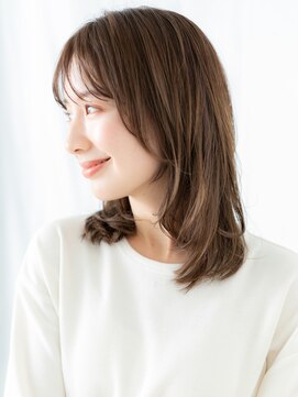 ドクターズサロン LAB 小山店 大人美人レイヤーロングことりベージュｆ小山20代30代40代