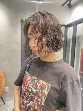 シャルムバイケンジ(Charm.by KENJE) 【この秋きてます＊】セットを楽に「ボブパーマ」