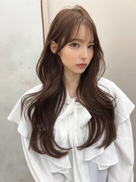 ジーナ 難波(Zina) 髪質改善＊韓国フェミニンロングくびれカット＊美髪【Zina難波】