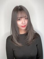 リム(RIM.)&nbsp;【レイヤー/髪質改善カラー/グレージュ/オリーブグレージュ】