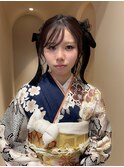 【natsumi】ツインリボンヘアセット