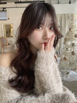 ミミバイカシュカシュ(mimi by cache cache) 前髪カットサイドバングワイドバングフルバング前髪おくれ毛