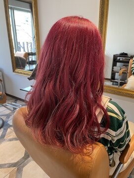 エン バイ スマイル(en by smile) ブリーチ/ダブルカラー/ベリーピンク/ピンクバイオレット