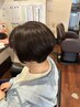 【NEW FACE】似合わせカット+白髪染めリタッチ　￥10450