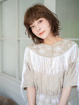マグノリア オモテサンドウ(MAGNOLiA Omotesando) マッシュウルフでお悩み解決！抜け感ラフパーマ・・・HINATA