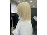 【ブリーチWカラー＋オンカラー】透明感UP♪☆￥16,000