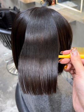 ロンド 表参道店(Lond) ◇ボブ 縮毛矯正 顔周りカット 表参道 髪質改善