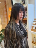 レクタ(recta) インナーカラー 姫カット アディクシーカラー