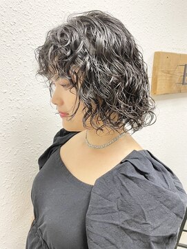 ヘアサロン エフ 渋谷(F) #ラフウェーブ#ボブ