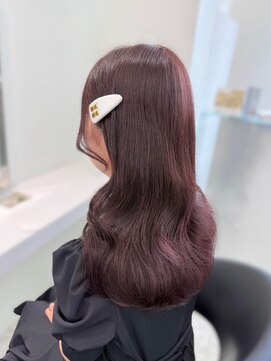 ベレーザシェルト(Beleza scelto) 15215ブリーチ&ダブルカラーレイヤーラベンダーグレーパープル