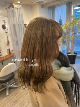 ルパラディ(leparadis) ［le paradis］milk tea beige