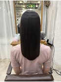 髪質改善で叶える、艶やかストレートヘア