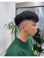 セイル(Sail)&nbsp;ブルーブラックエッジツイストスパイラル