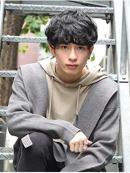 イロバイエンピー(iRo by enppy)の写真/《オシャレに関心が高い方/上質なSTYLEを追求するメンズに大人気★》メンズパーマもお任せください★