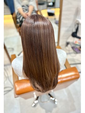 【大人女性の品格】白髪ぼかし×極細ハイライト