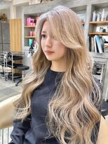 ロンドネートゥル 新潟(Lond naitre)&nbsp;レイヤー/顔まわり/グレージュ