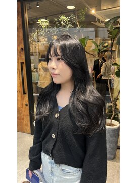オムズ 大須店(OM's) プルエクステ/シールエクステ／黒髪ロング
