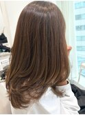ナチュラルブラウンミディアムレイヤー