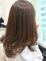 ザザアオヤマ(ZA/ZA AOYAMA)&nbsp;ナチュラルブラウンミディアムレイヤー