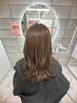 ビンナ(BINNA) ブリーチなしで透明感アッシュブラウン