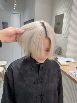 メンズペレ 渋谷(MEN'S PELE) MEN’S HAIR/サーフカール/刈り上げセンターパート/渋谷